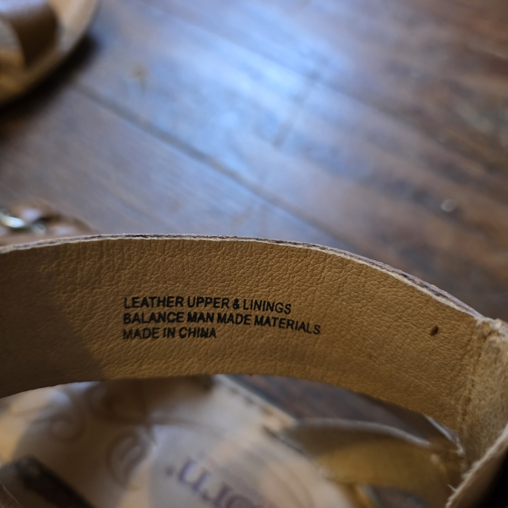 Born Tan Sandals - Picture 4 of 5